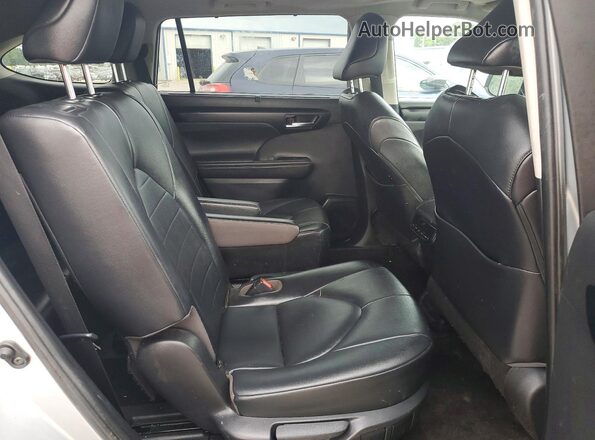 5TDGZRAH5LS500220 2020 TOYOTA HIGHLANDER Silver Вид підкапотного простору