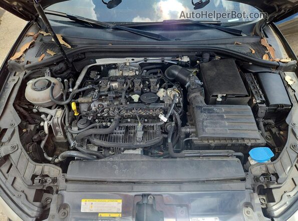 WAUAUGFF2J1036486 2018 AUDI A3 Black Вид підкапотного простору