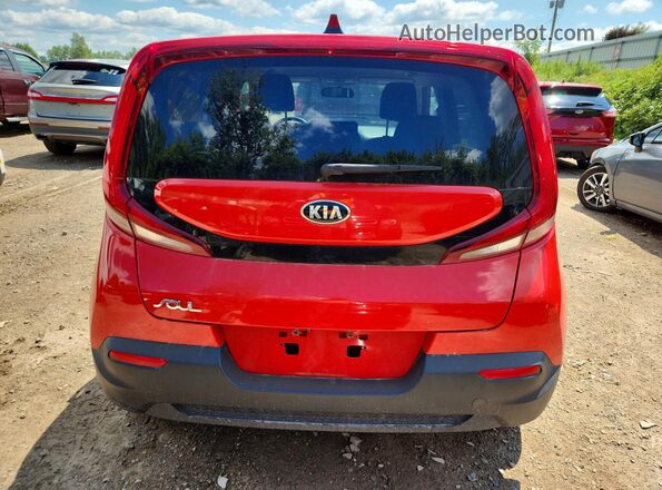 KNDJ23AU5L7093191 2020 KIA SOUL Red Սալոնի դիմացի տեսք