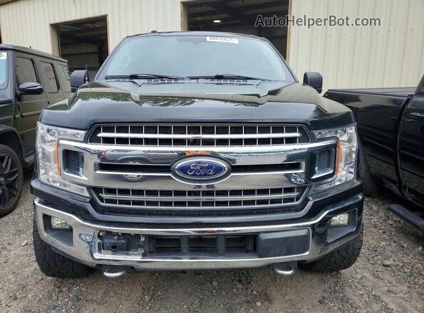 1FTEW1EG0JFB05538 2018 FORD F150 Black Հետևի տեսք