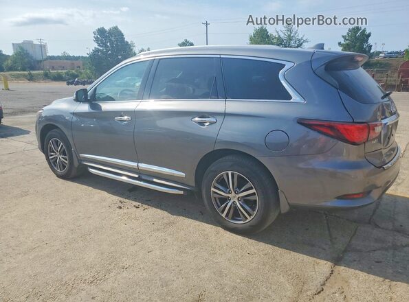 5N1DL0MN3KC564625 2019 INFINITI QX60 Gray უკანა მარჯვენა