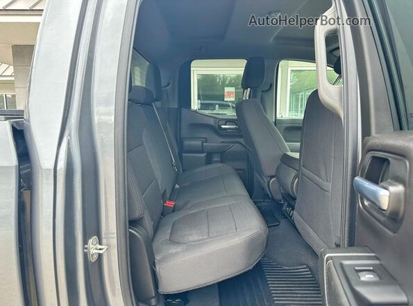 1GCRYJEK6NZ126060 2022 CHEVROLET SILVERADO Серый Вид салона спереди