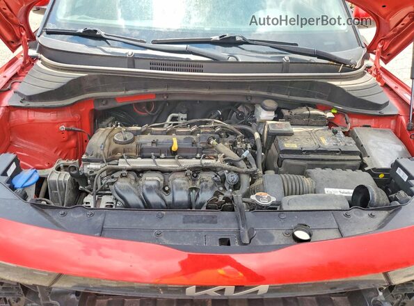 KNDJ23AU8R7231363 2024 KIA SOUL Red Rear interior view