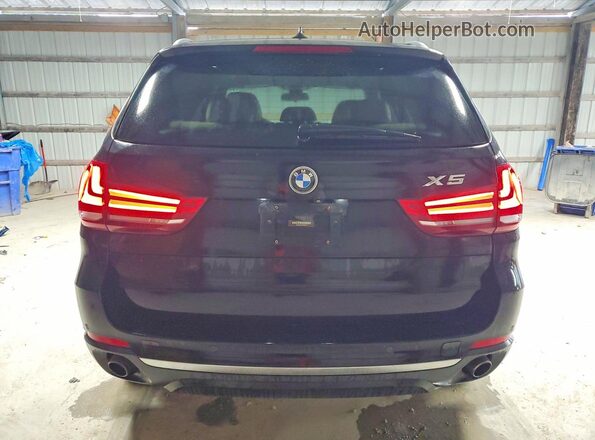 5UXKR0C52H0U55254 2017 BMW X5 Black Սալոնի դիմացի տեսք