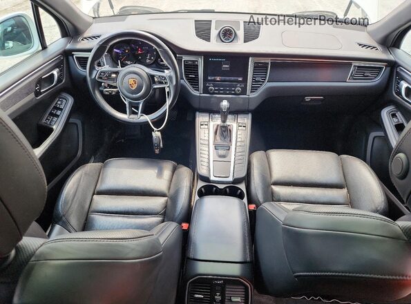 WP1AG2A5XJLB65008 2018 PORSCHE MACAN White Սարքավորումների վահանակի տեսք