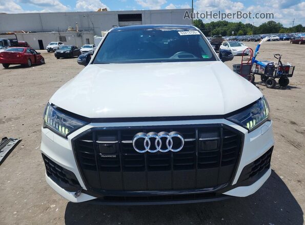 WA1VXAF75MD021012 2021 AUDI Q7 White Vista trasera