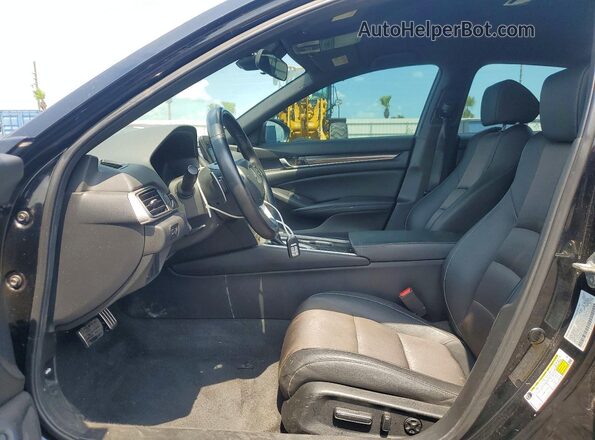 1HGCV1F32LA120274 2020 HONDA ACCORD Черный Вид панели приборов