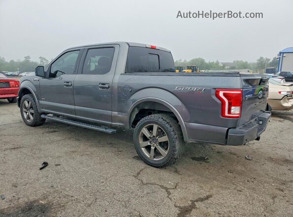 1FTEW1EG5GFD47704 2016 FORD F150 Gray Trasero derecho