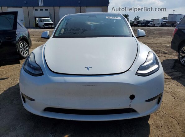 5YJYGDEF4LF000723 2020 TESLA MODEL White Вид ззаду
