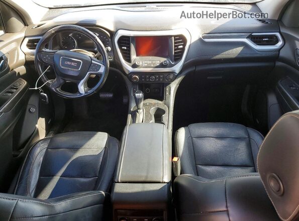 1GKKNMLSXKZ218545 2019 GMC ACADIA Черный Вид щитка приборов