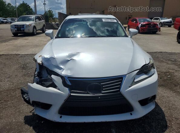 JTHBA1D23G5008323 2016 LEXUS IS White Rear view