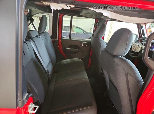 1C4RJXN61RW229128 2024 JEEP WRANGLER Red Engine compartment view