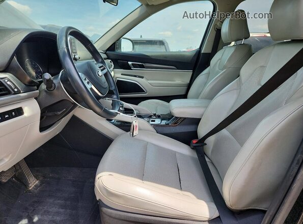 5XYP64HC8LG010471 2020 KIA TELLURIDE Black Dashboard view