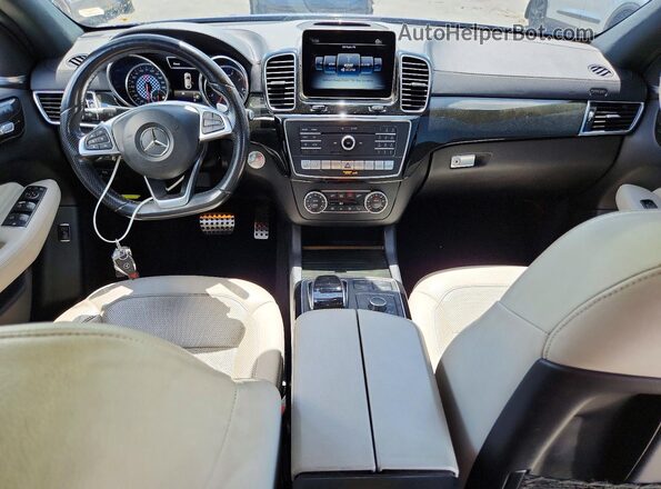 4JGED6EB2KA134380 2019 MERCEDES-BENZ GLE Blue Instrument cluster view