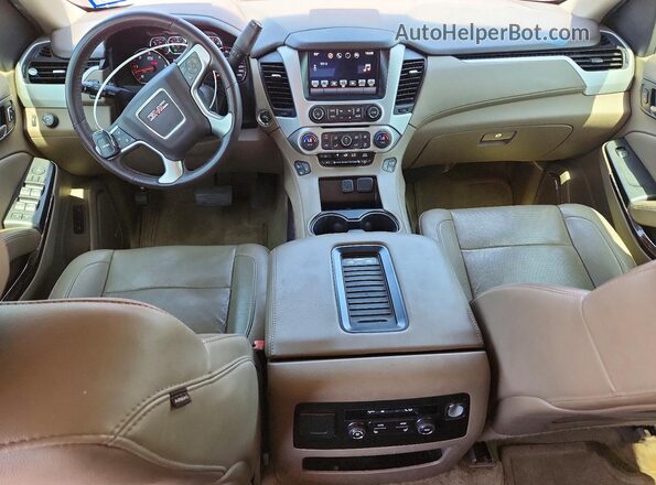 1GKS1GKC5GR178681 2016 GMC YUKON Red Սարքավորումների վահանակի տեսք