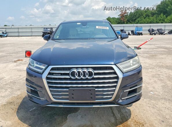 WA1LAAF73HD012436 2017 AUDI Q7 Blue Vista trasera