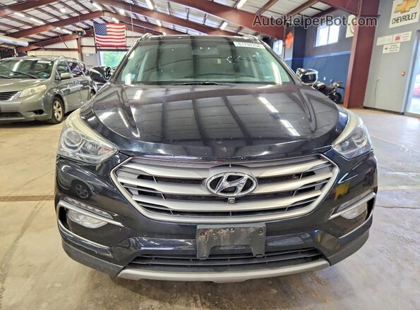 5NMZUDLB5JH066724 2018 HYUNDAI SANTA Black Vista trasera