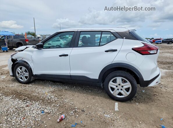3N1CP5BV9NL517504 2022 NISSAN KICKS White Задня права чверть