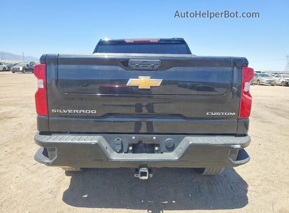 3GCPWBEK9NG181802 2022 CHEVROLET SILVERADO Black წინა სალონის ხედი