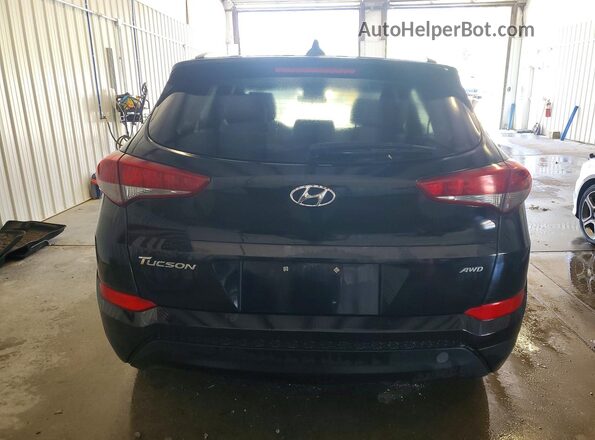 KM8J3CA47JU651629 2018 HYUNDAI TUCSON Black Widok wnętrza z przodu