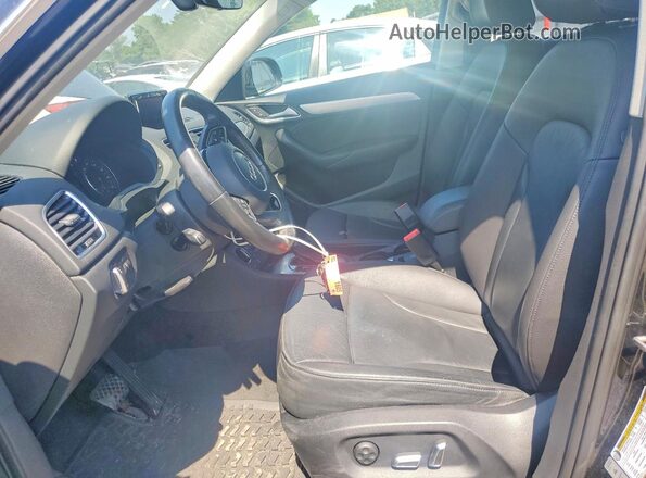 WA1JCCFS7HR010001 2017 AUDI Q3 Black წინა პანელის ხედი