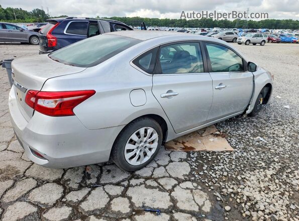 3N1AB7AP6GY301586 2016 NISSAN SENTRA Silver Przód prawy
