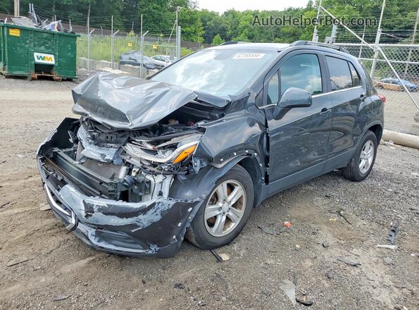 3GNCJLSB7JL332734 2018 CHEVROLET TRAX Gray Trasero izquierdo