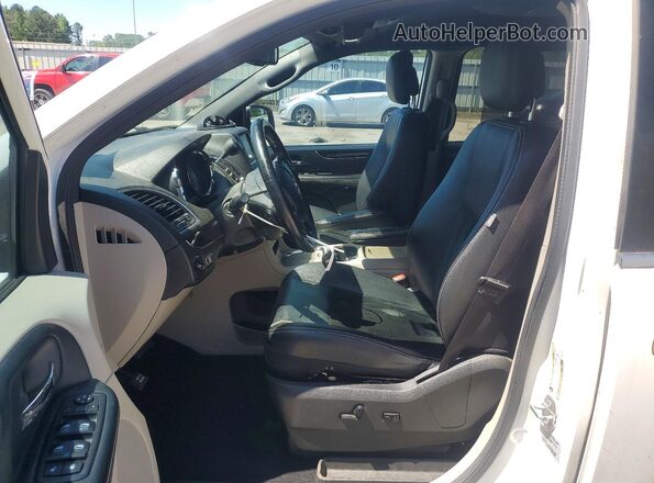 2C4RDGCG1HR625764 2017 DODGE GRAND White Widok deski rozdzielczej