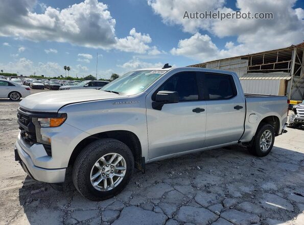 3GCPABEK4NG608527 2022 CHEVROLET SILVERADO Silver უკანა მარცხენა