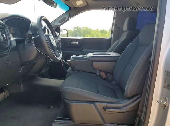 3GCNWAEH8KG292486 2019 CHEVROLET SILVERADO Серебряный Вид панели приборов