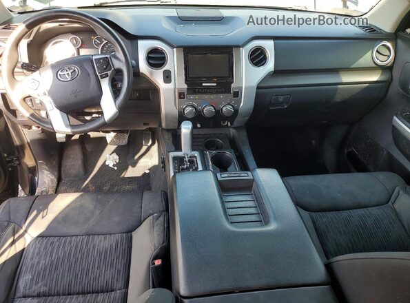 5TFEM5F19HX122141 2017 TOYOTA TUNDRA Black Vista del cuadro de instrumentos