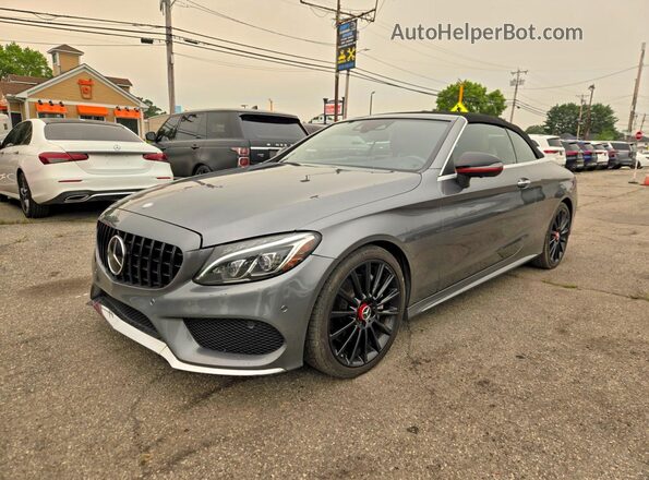 WDDWK4JB8HF422656 2017 MERCEDES-BENZ C Gray Հետևի աջ