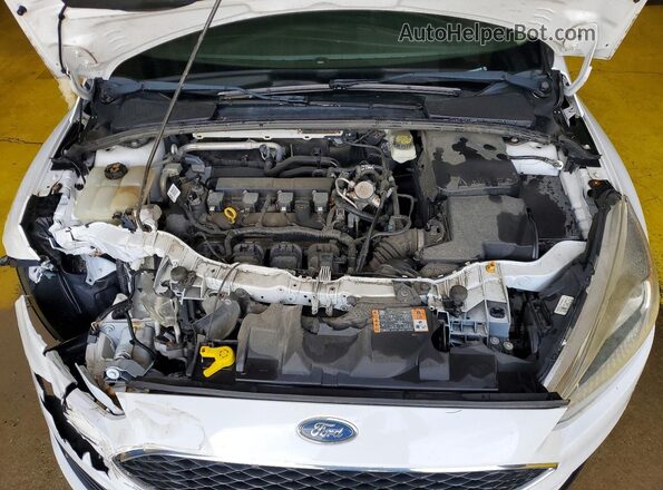 1FADP3F27HL267482 2017 FORD FOCUS White ძრავის განყოფილების ხედი