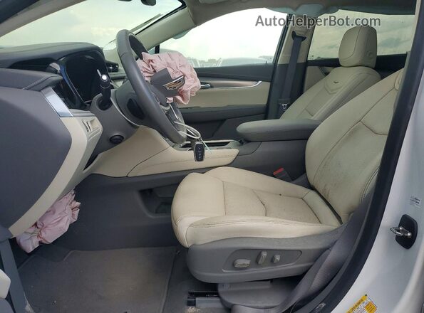 1GYKNCRS8KZ246528 2019 CADILLAC XT5 White წინა პანელის ხედი