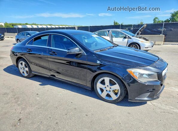 WDDSJ4EB8HN415532 2017 MERCEDES-BENZ CLA-CLASS Черный Вид спереди