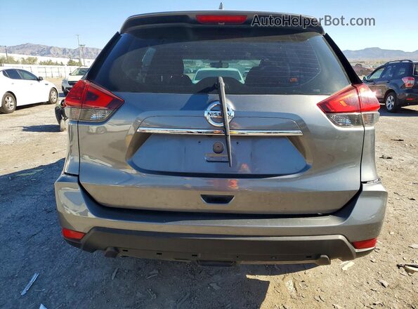 KNMAT2MT3JP549034 2018 NISSAN ROGUE Gray Widok wnętrza z przodu