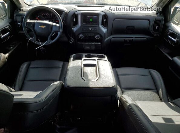 3GCPAAEK3NG637608 2022 CHEVROLET SILVERADO White Vista del cuadro de instrumentos