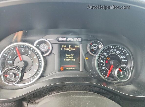 1C6SRFFT5MN649165 2021 RAM 1500 Black Vista de los asientos traseros