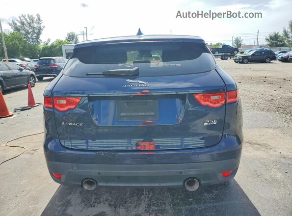 SADCK2BV7HA895072 2017 JAGUAR F-PACE Blue Widok wnętrza z przodu