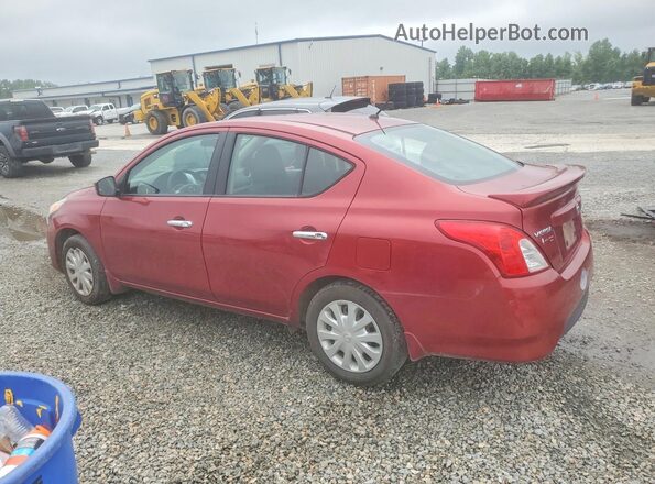 3N1CN7AP4HL896887 2017 NISSAN VERSA Красный Задняя правая четверть