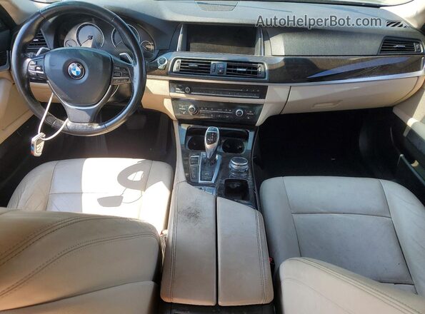 WBA5A7C52GG643628 2016 BMW 5 SERIES Gray Vista del cuadro de instrumentos