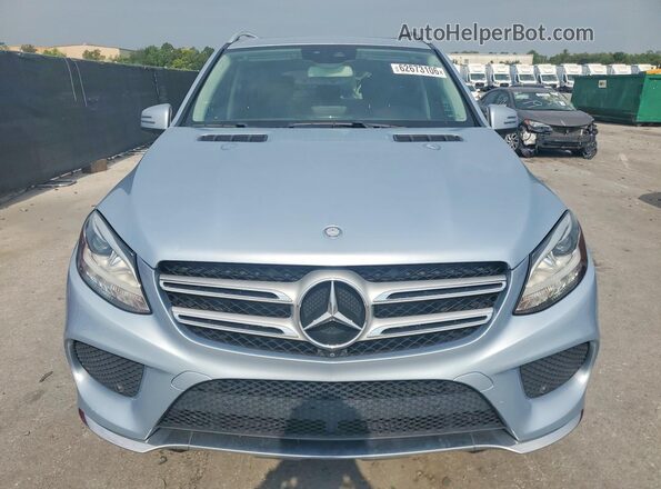4JGDA5HB4GA706390 2016 MERCEDES-BENZ GLE Blue Widok z tyłu