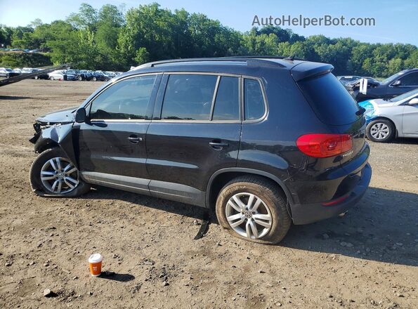 WVGBV7AX2HK029199 2017 VOLKSWAGEN TIGUAN Black Trasero derecho