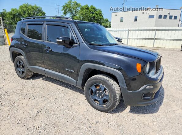 ZACCJBBB0HPG57939 2017 JEEP RENEGADE Black Вид спереду