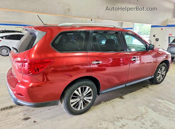5N1DR2MM8HC688528 2017 NISSAN PATHFINDER Red Front right