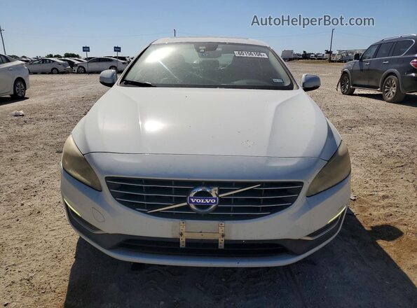 YV126MFK9G2392265 2016 VOLVO S60 White უკანა ხედი