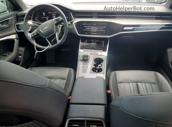 WAUE3BF25RN031422 2024 AUDI A6 White Вид щитка приладів