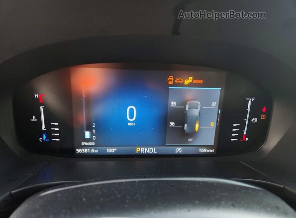 1FMCU9GN6RUA94880 2024 FORD ESCAPE Black უკანა სავარძლების ხედი