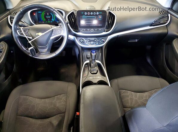 1G1RA6S58HU161709 2017 CHEVROLET VOLT Blue Vista del cuadro de instrumentos