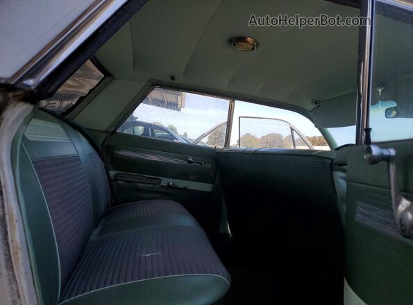 362P47952 1961 PONTIAC CATALINA Белый Вид задних сидений